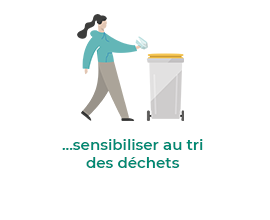 sensibiliser sur le tri des déchets